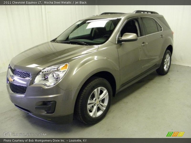Mocha Steel Metallic / Jet Black 2011 Chevrolet Equinox LT