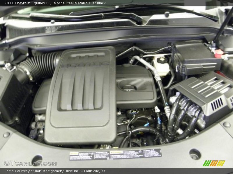 Mocha Steel Metallic / Jet Black 2011 Chevrolet Equinox LT