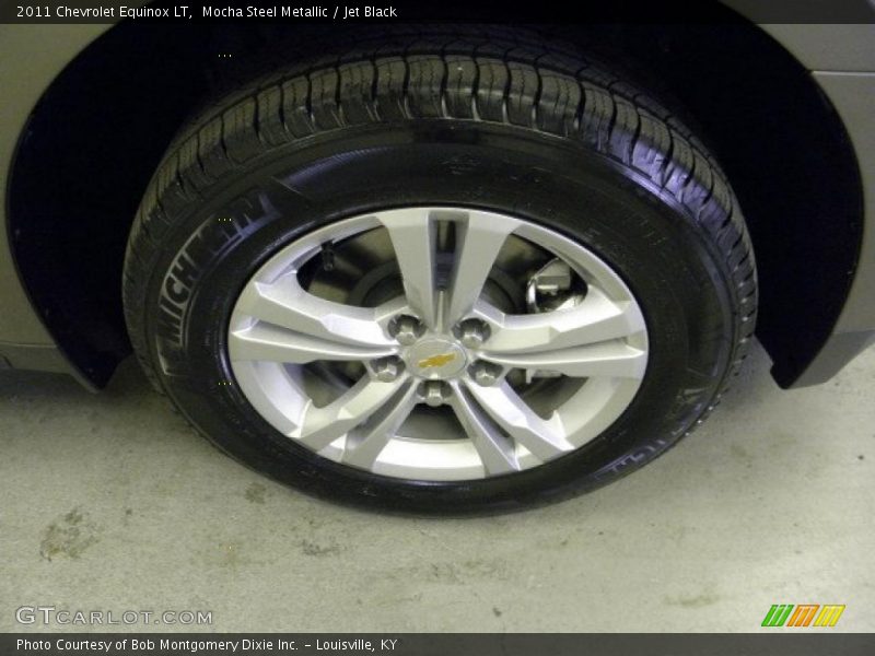 Mocha Steel Metallic / Jet Black 2011 Chevrolet Equinox LT