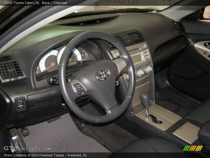 Black / Charcoal 2009 Toyota Camry SE