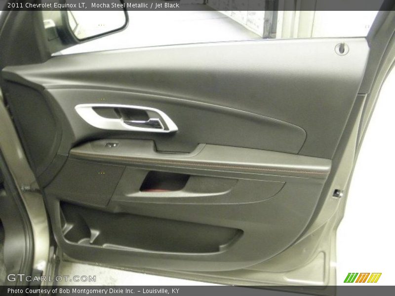 Mocha Steel Metallic / Jet Black 2011 Chevrolet Equinox LT