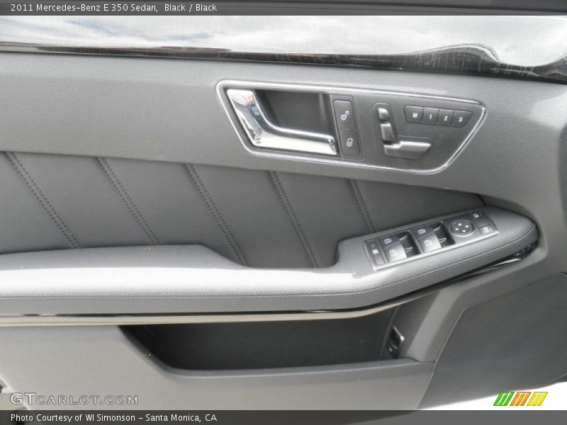 Black / Black 2011 Mercedes-Benz E 350 Sedan