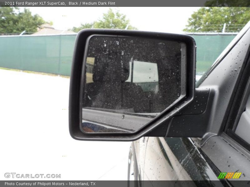 Black / Medium Dark Flint 2011 Ford Ranger XLT SuperCab