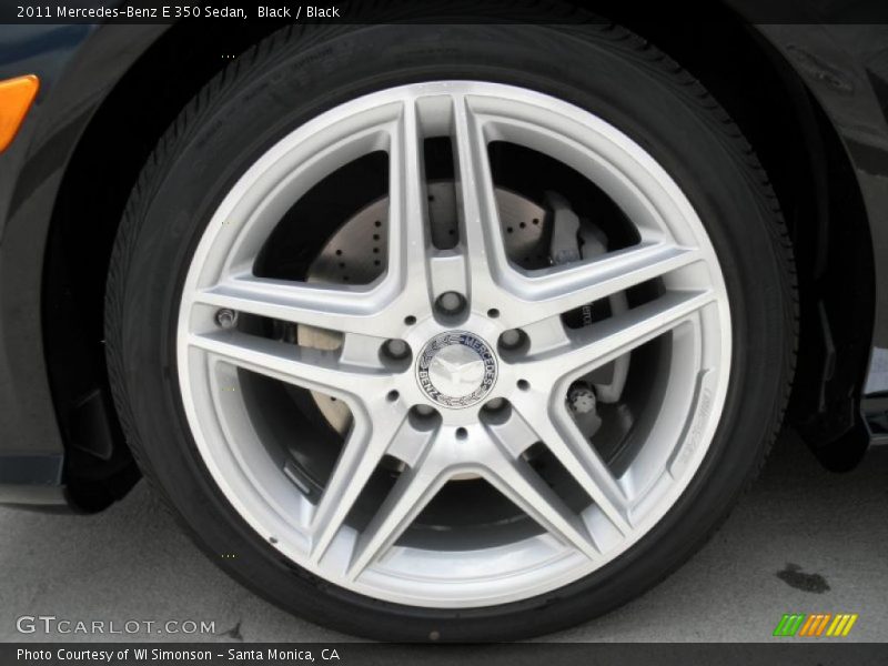 Black / Black 2011 Mercedes-Benz E 350 Sedan