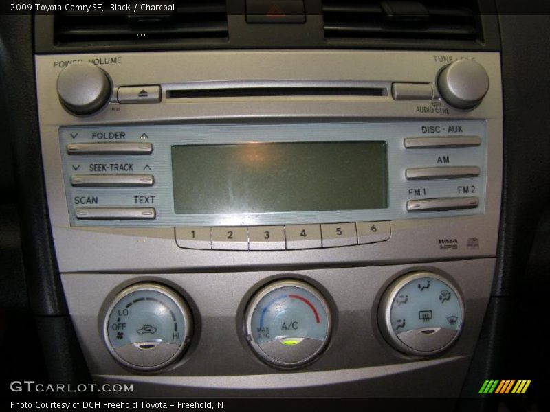 Black / Charcoal 2009 Toyota Camry SE