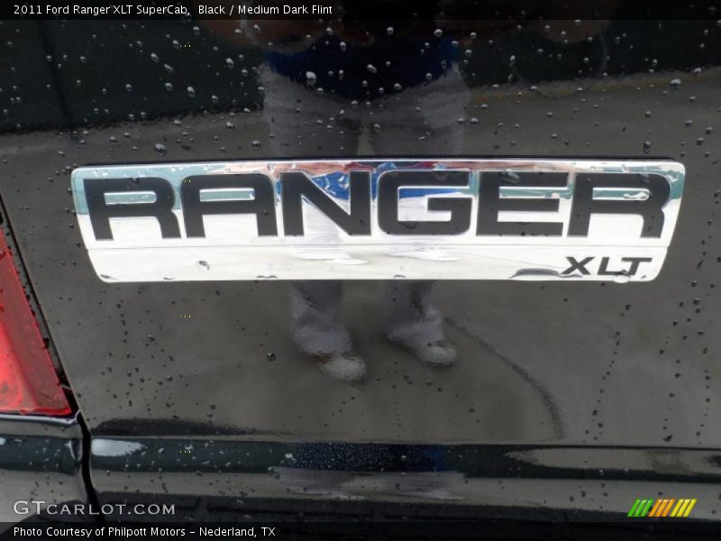 Black / Medium Dark Flint 2011 Ford Ranger XLT SuperCab