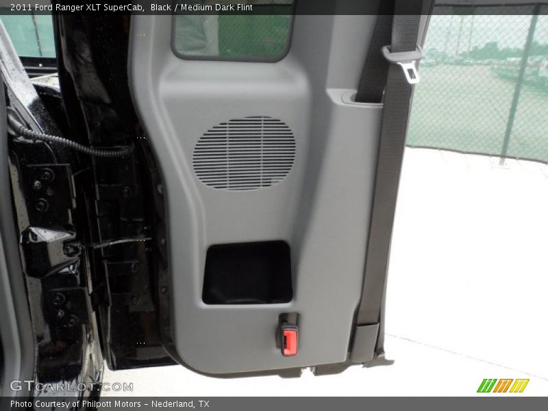 Black / Medium Dark Flint 2011 Ford Ranger XLT SuperCab