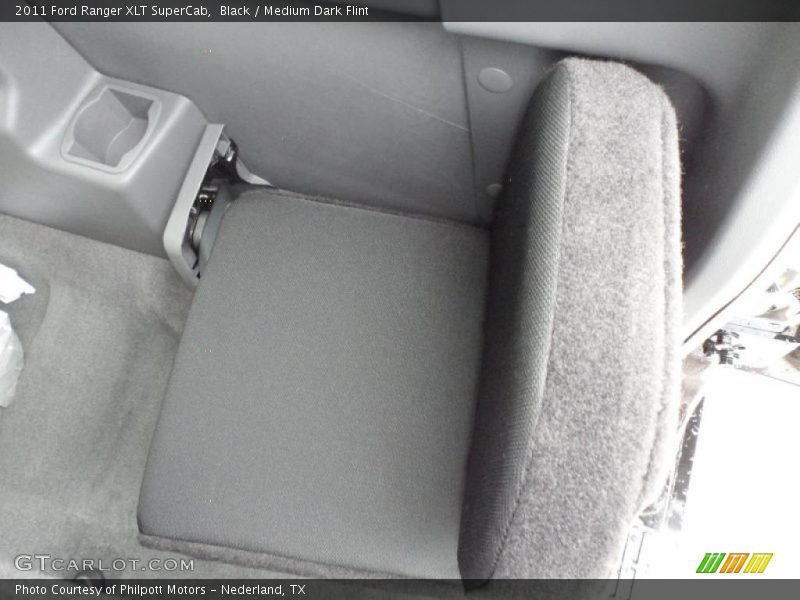 Black / Medium Dark Flint 2011 Ford Ranger XLT SuperCab