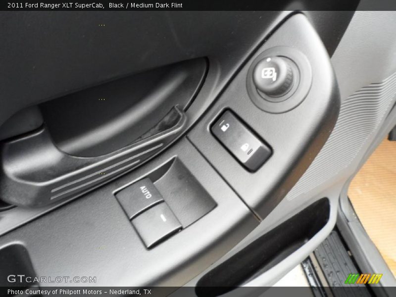 Black / Medium Dark Flint 2011 Ford Ranger XLT SuperCab