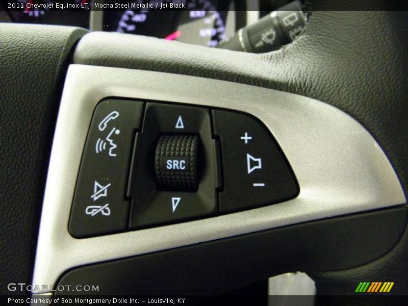 Mocha Steel Metallic / Jet Black 2011 Chevrolet Equinox LT