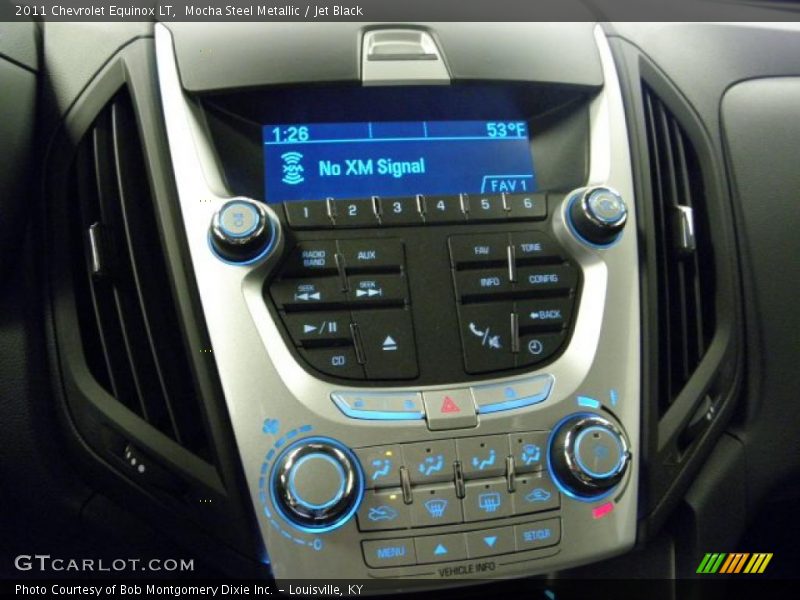 Mocha Steel Metallic / Jet Black 2011 Chevrolet Equinox LT
