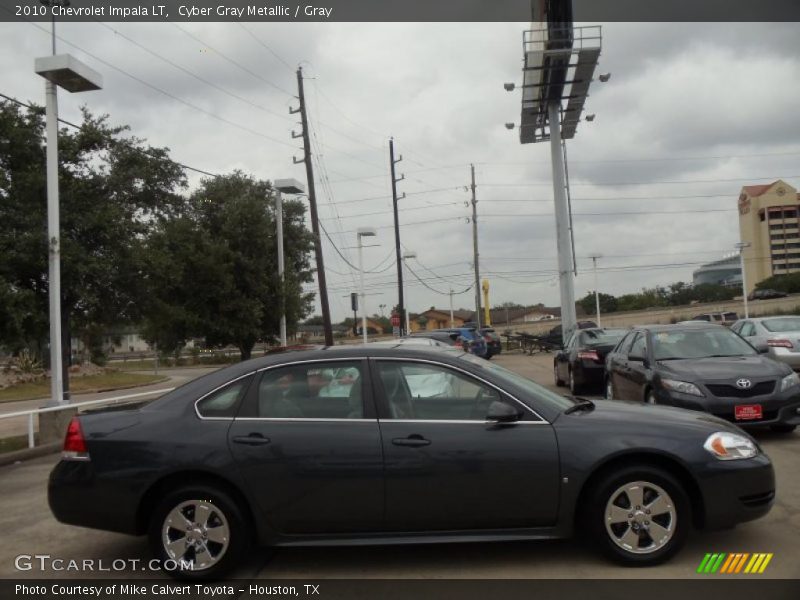 Cyber Gray Metallic / Gray 2010 Chevrolet Impala LT