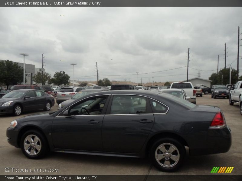 Cyber Gray Metallic / Gray 2010 Chevrolet Impala LT