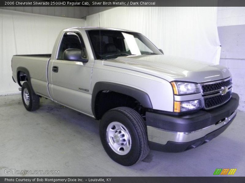 Silver Birch Metallic / Dark Charcoal 2006 Chevrolet Silverado 2500HD Regular Cab