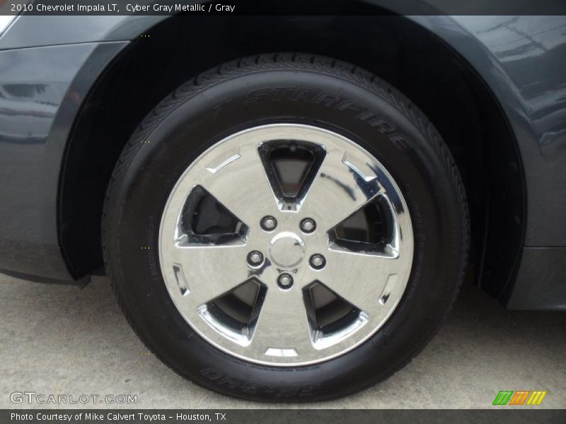Cyber Gray Metallic / Gray 2010 Chevrolet Impala LT