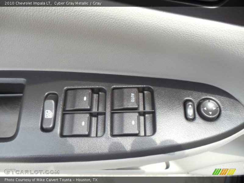 Cyber Gray Metallic / Gray 2010 Chevrolet Impala LT