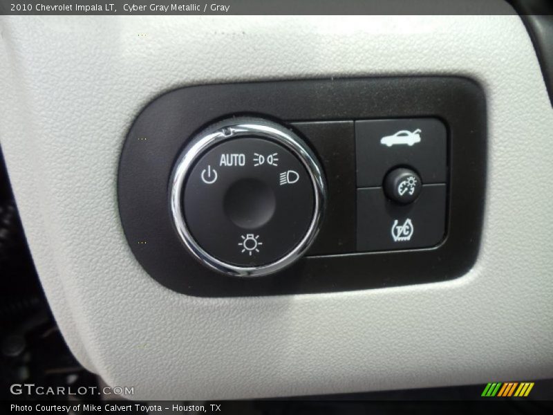 Cyber Gray Metallic / Gray 2010 Chevrolet Impala LT
