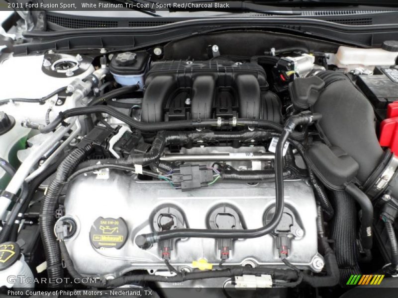  2011 Fusion Sport Engine - 3.5 Liter DOHC 24-Valve VVT Duratec V6