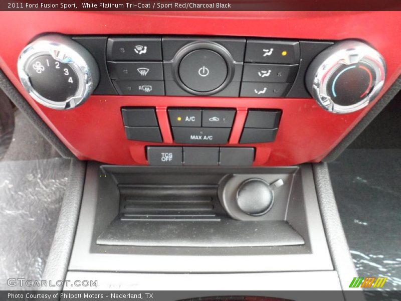 Controls of 2011 Fusion Sport