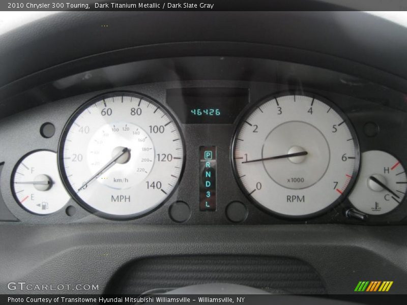 Dark Titanium Metallic / Dark Slate Gray 2010 Chrysler 300 Touring