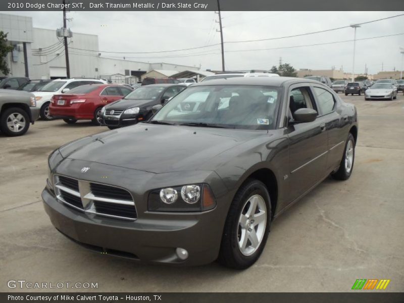 Dark Titanium Metallic / Dark Slate Gray 2010 Dodge Charger SXT