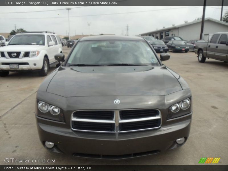 Dark Titanium Metallic / Dark Slate Gray 2010 Dodge Charger SXT