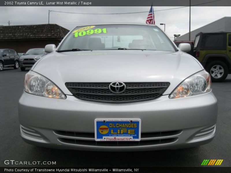 Lunar Mist Metallic / Taupe 2002 Toyota Camry LE