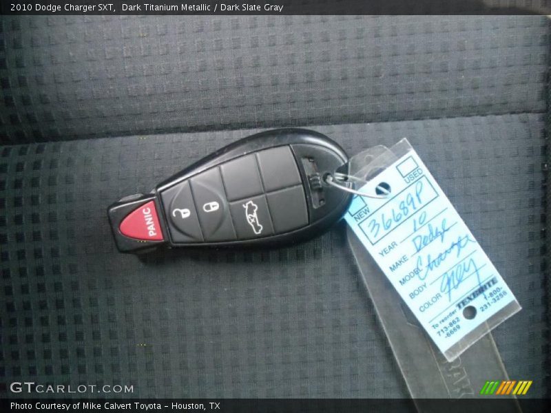 Dark Titanium Metallic / Dark Slate Gray 2010 Dodge Charger SXT
