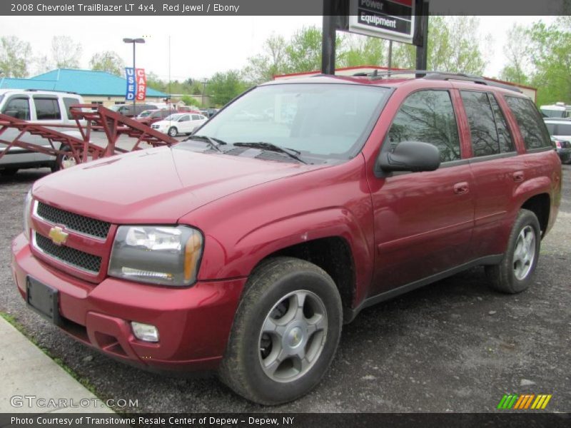 Red Jewel / Ebony 2008 Chevrolet TrailBlazer LT 4x4