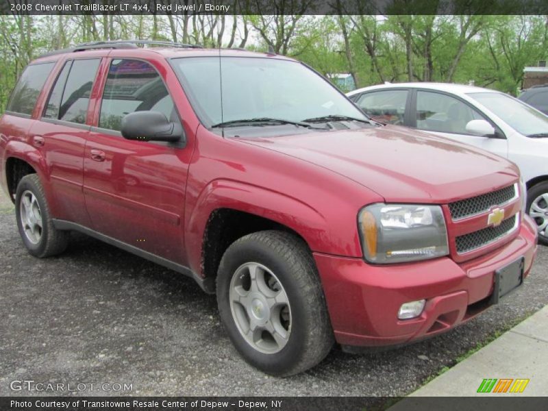 Red Jewel / Ebony 2008 Chevrolet TrailBlazer LT 4x4