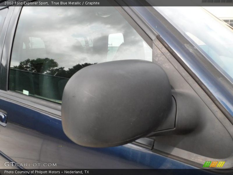 True Blue Metallic / Graphite 2002 Ford Explorer Sport