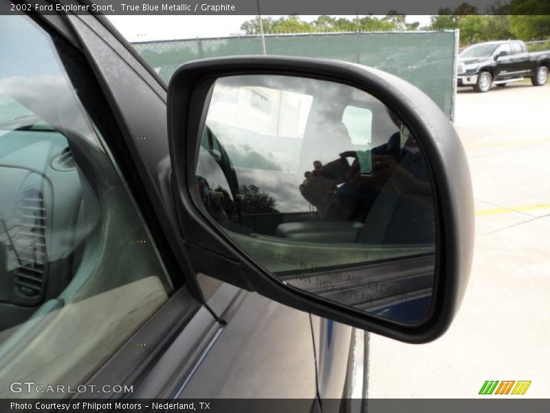 True Blue Metallic / Graphite 2002 Ford Explorer Sport