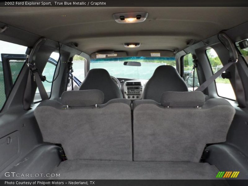 True Blue Metallic / Graphite 2002 Ford Explorer Sport