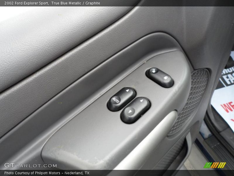 True Blue Metallic / Graphite 2002 Ford Explorer Sport