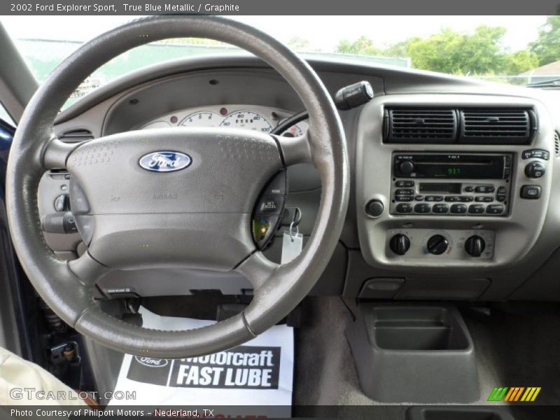 Dashboard of 2002 Explorer Sport