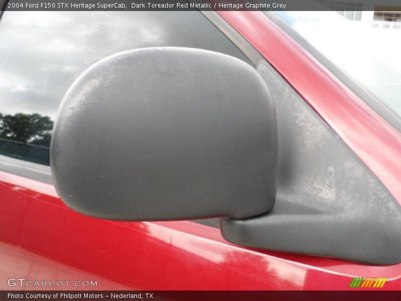 Dark Toreador Red Metallic / Heritage Graphite Grey 2004 Ford F150 STX Heritage SuperCab