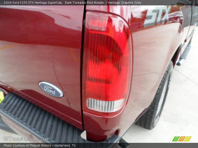 Dark Toreador Red Metallic / Heritage Graphite Grey 2004 Ford F150 STX Heritage SuperCab