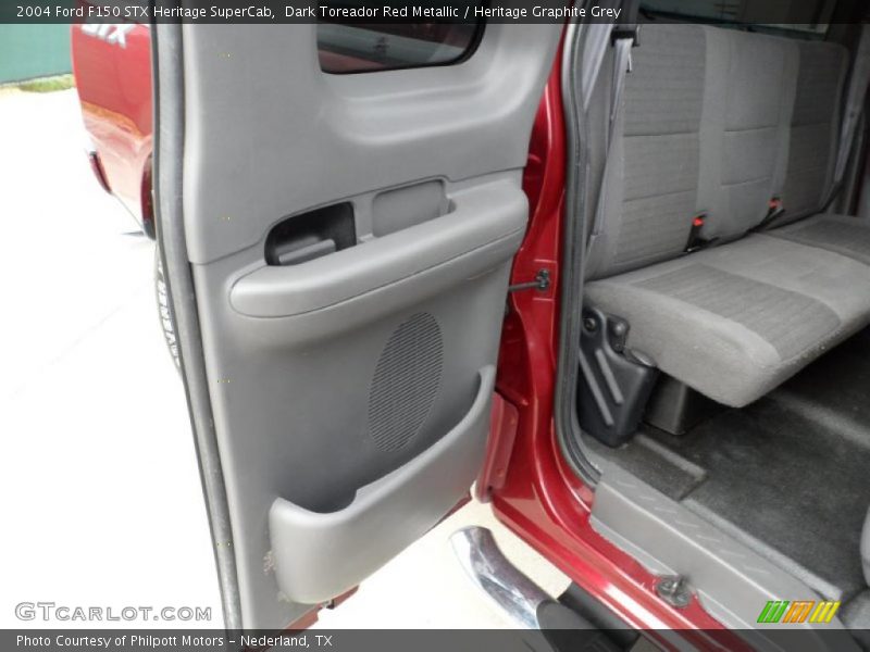  2004 F150 STX Heritage SuperCab Heritage Graphite Grey Interior