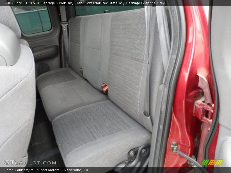  2004 F150 STX Heritage SuperCab Heritage Graphite Grey Interior