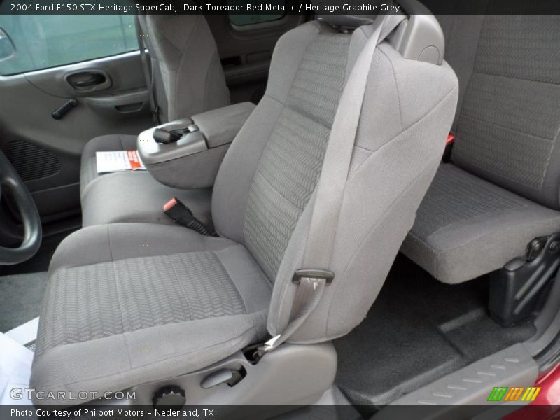  2004 F150 STX Heritage SuperCab Heritage Graphite Grey Interior