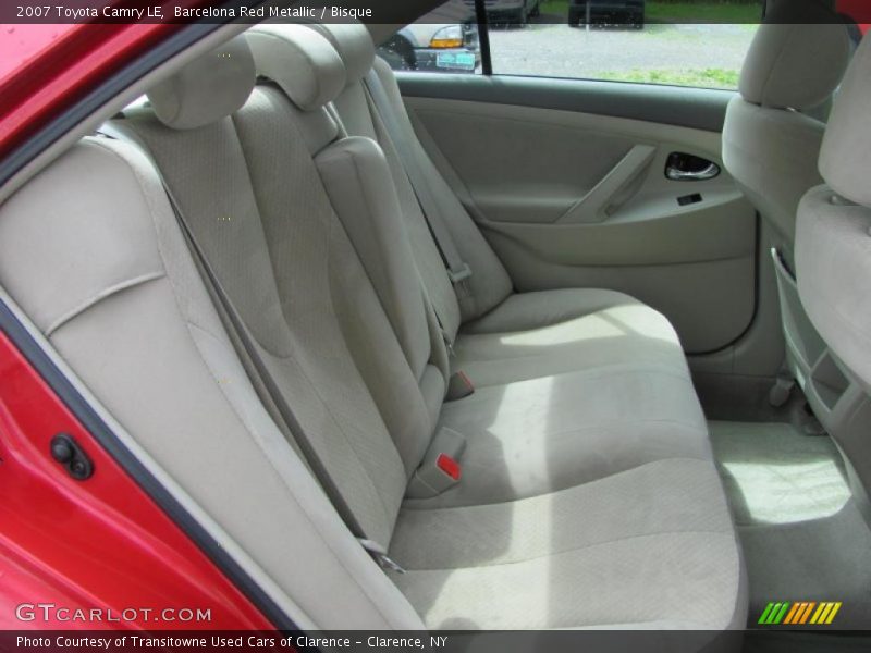 Barcelona Red Metallic / Bisque 2007 Toyota Camry LE
