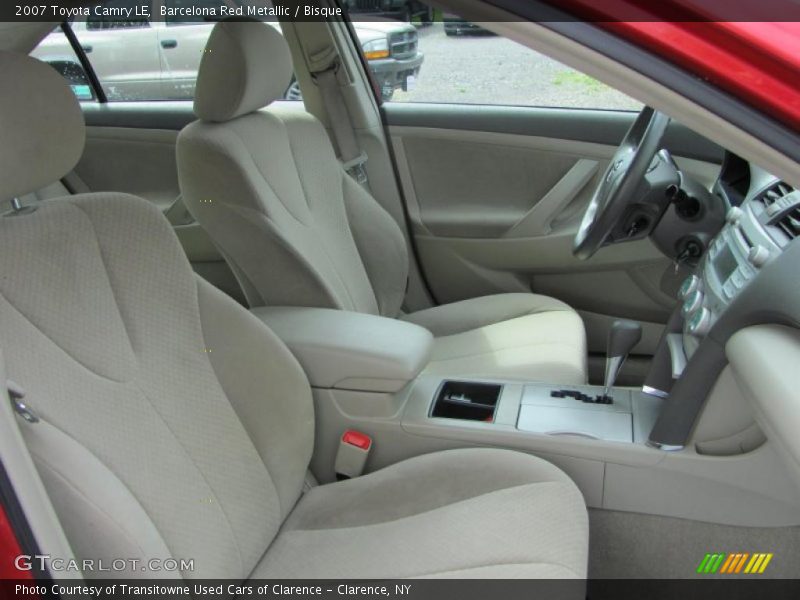 Barcelona Red Metallic / Bisque 2007 Toyota Camry LE