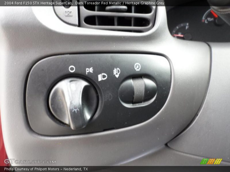 Controls of 2004 F150 STX Heritage SuperCab