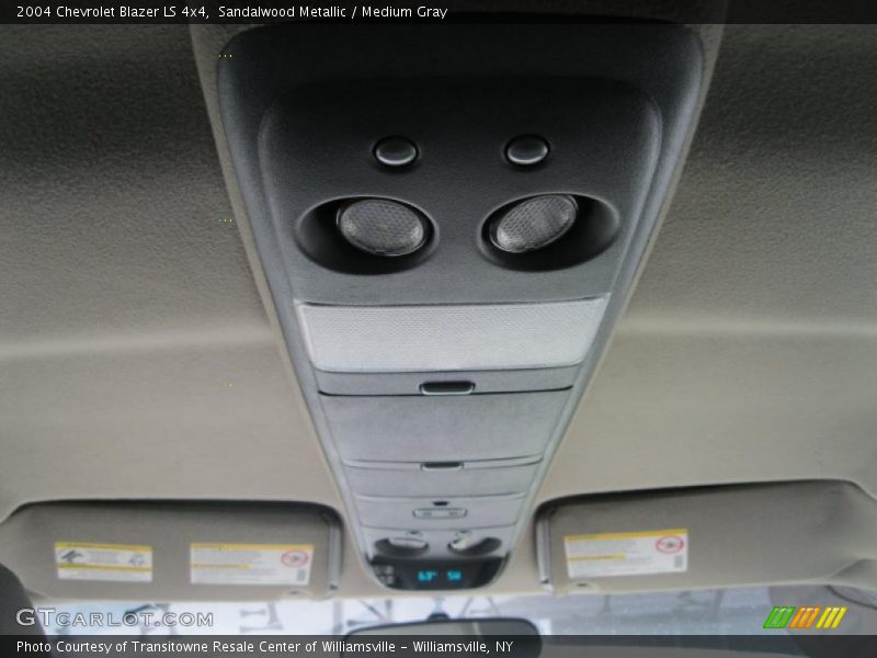 Sandalwood Metallic / Medium Gray 2004 Chevrolet Blazer LS 4x4
