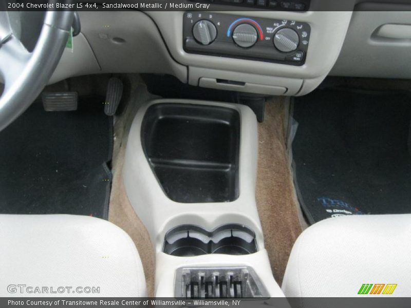 Sandalwood Metallic / Medium Gray 2004 Chevrolet Blazer LS 4x4