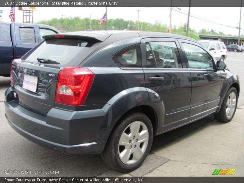 Steel Blue Metallic / Pastel Slate Gray 2007 Dodge Caliber SXT