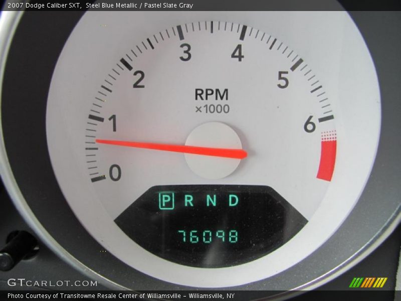 Steel Blue Metallic / Pastel Slate Gray 2007 Dodge Caliber SXT