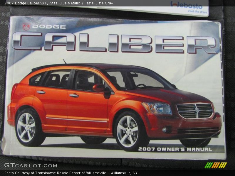 Steel Blue Metallic / Pastel Slate Gray 2007 Dodge Caliber SXT