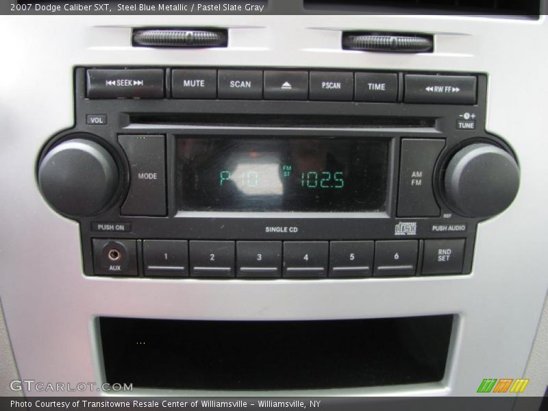Steel Blue Metallic / Pastel Slate Gray 2007 Dodge Caliber SXT