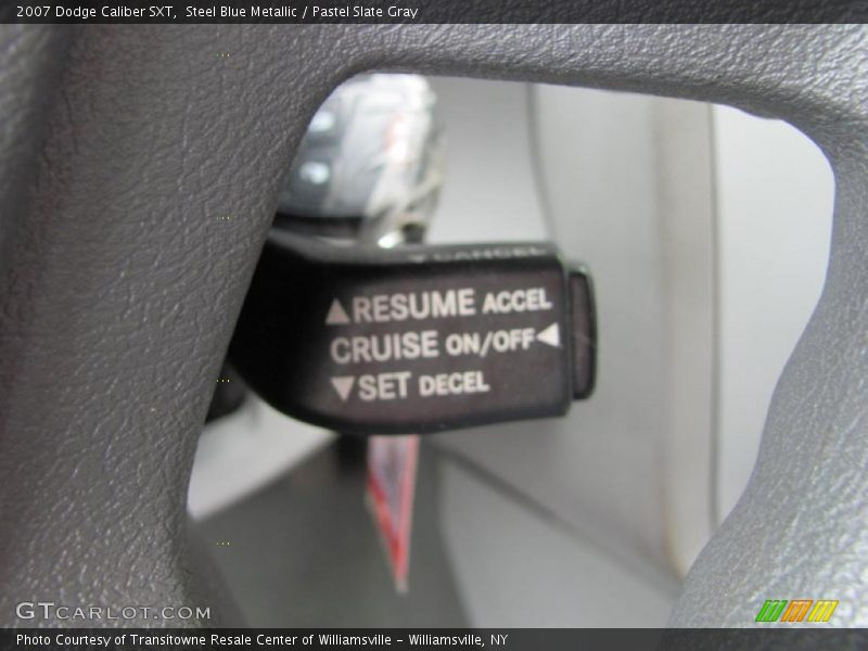 Steel Blue Metallic / Pastel Slate Gray 2007 Dodge Caliber SXT